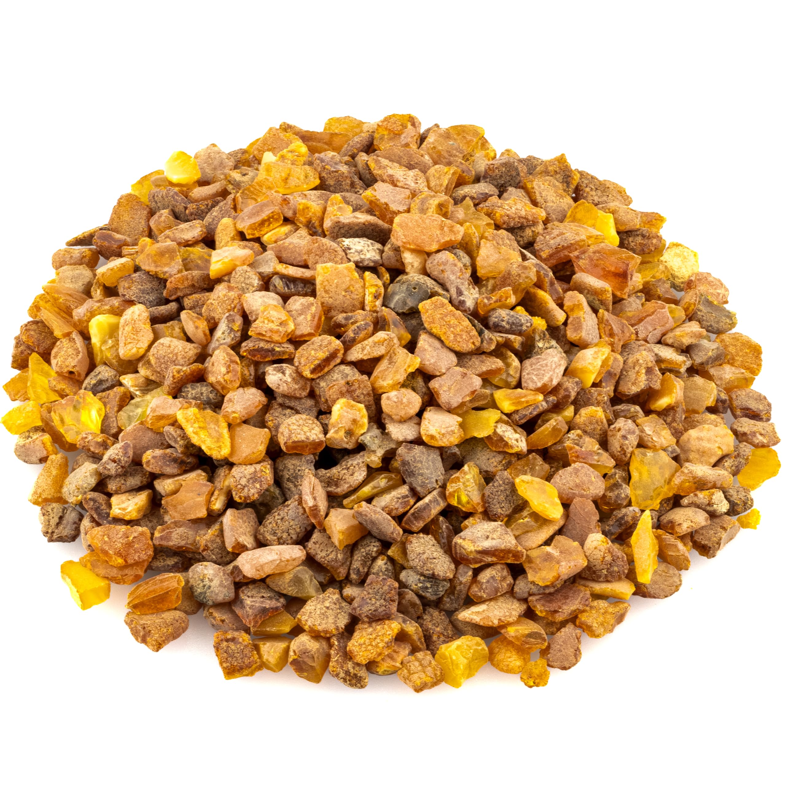 Amber Stones Polished and Raw 100% Natural Baltic Chips Resin Ambar Piedra for DIY Crafting Jewelry and Beading Loose Beads (No Holes) - Amber Culture