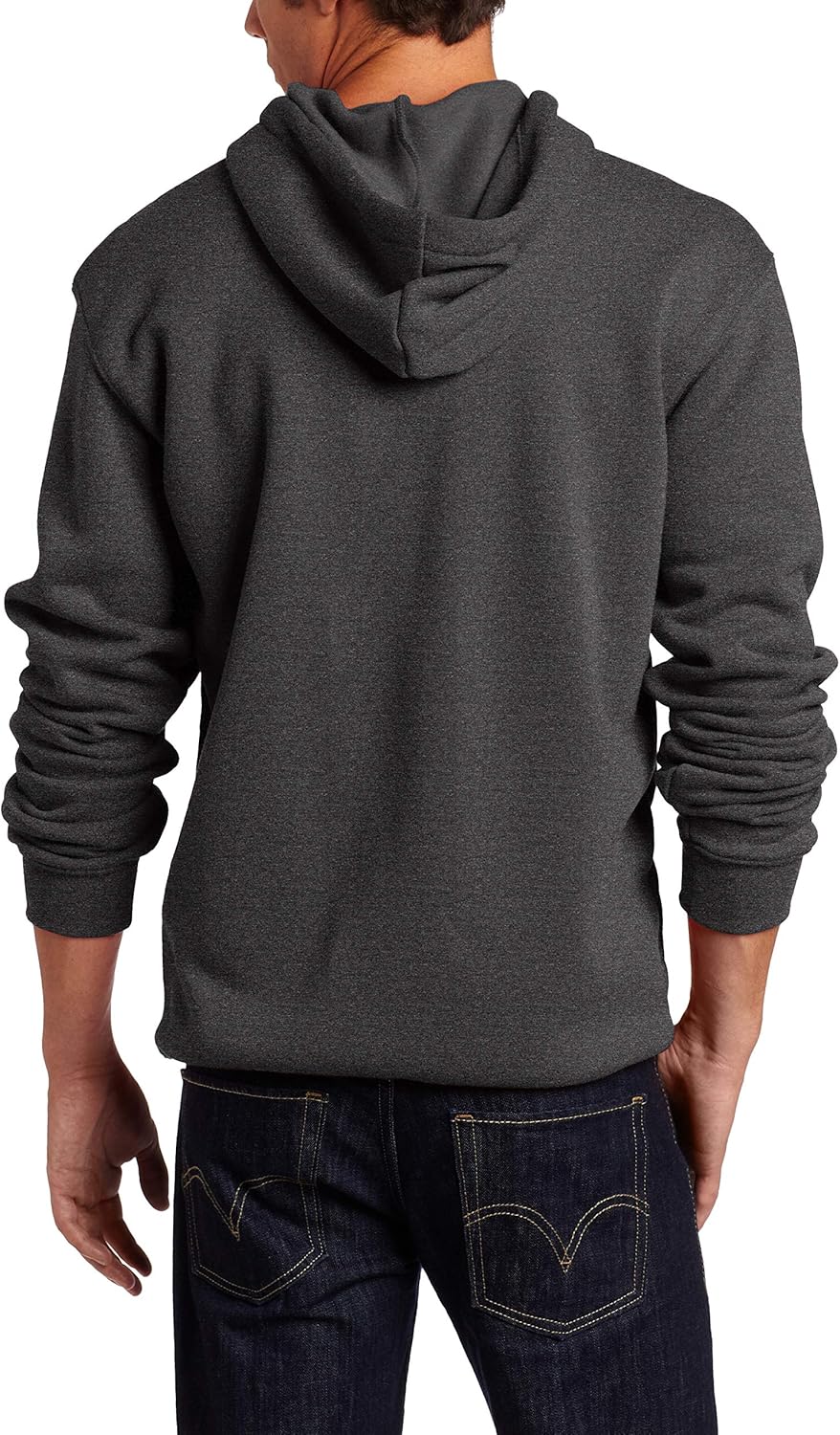 Carhartt Men's Midweight Sleeve Logo Hooded Sweatshirt (Regular and Big & Tall Sizes): Clothing