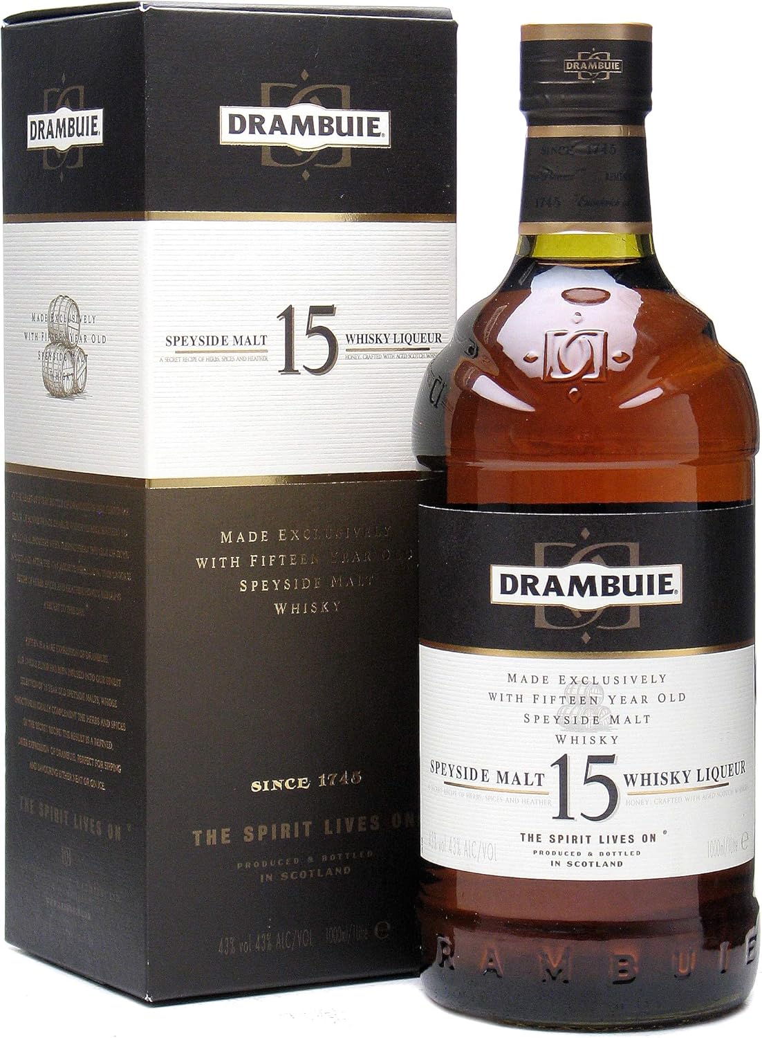 Drambuie 15 Year Old 1l Whisky Liqueurs Amazon.co.uk Grocery