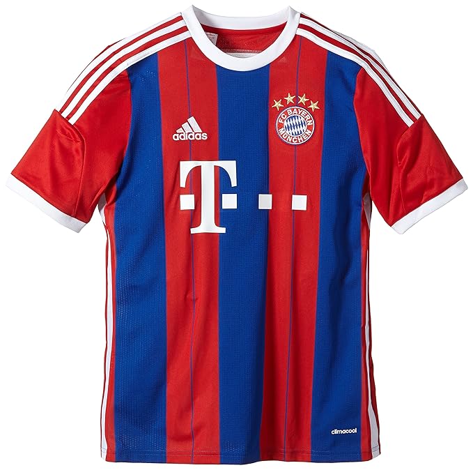 adidas Jungen Spieler-Trikot FC Bayern München Replica Heim