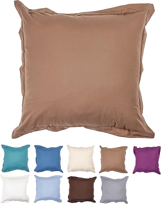 Amazon Com 26 X 26 Ultra Soft Microfiber Euro Pillow Sham With