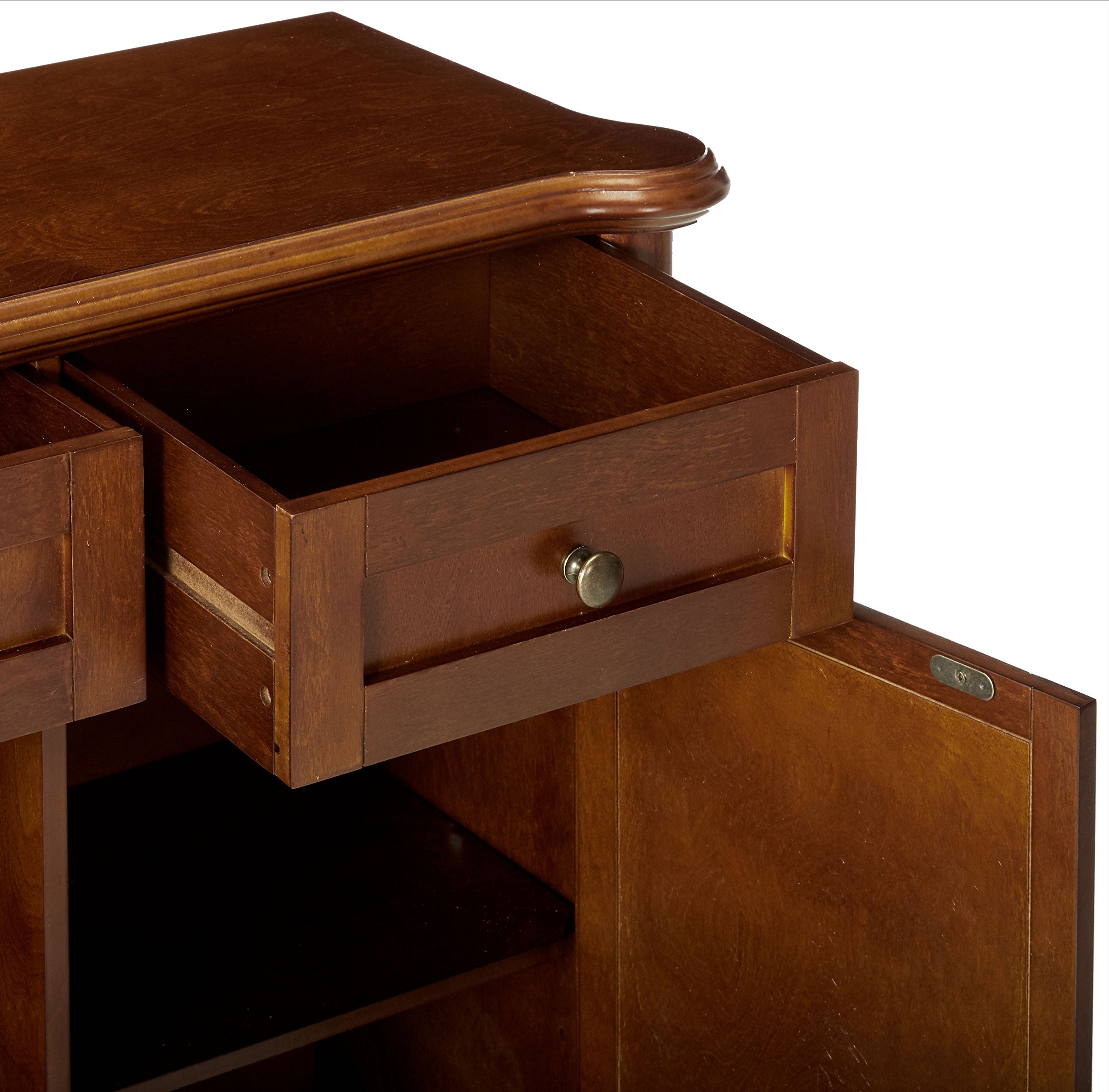 Kings Brand Furniture Wood Sideboard Buffet Cabinet ...
