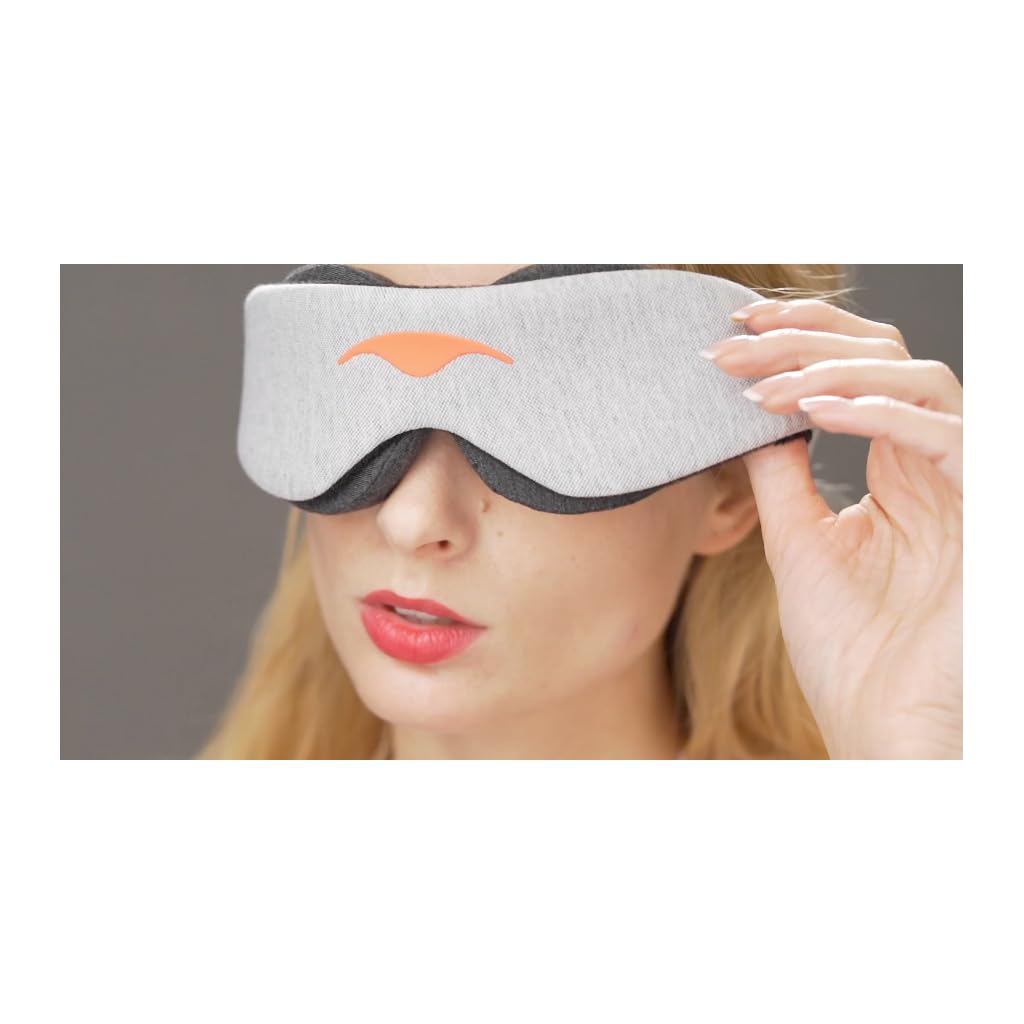 Manta Sleep Mask 100 Light Blocking Eye Mask, Zero Eye Pressure