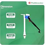 Fluidmaster W.C. Fill Valve Bottom Entry 8.5in Adjustable 6-9in Anti-Siphon view 7