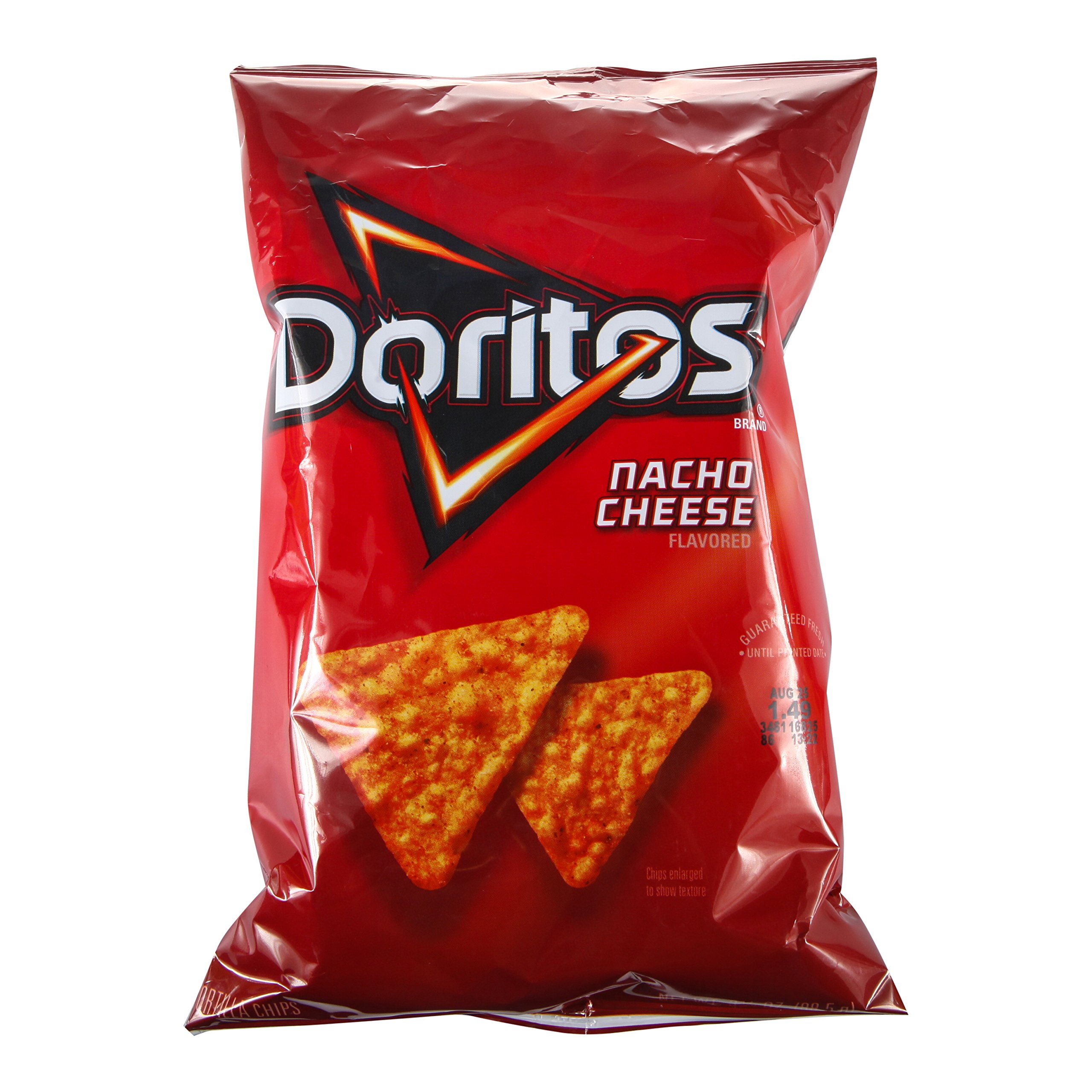 Doritos Nacho Cheese Flavored Tortilla Chips NTBA