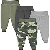 Gerber Baby Boys 4-Pack Microfleece Sweatpants