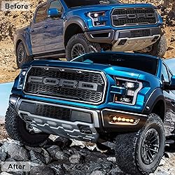 Ford Raptor Fog Lights with Switchback LED Turn