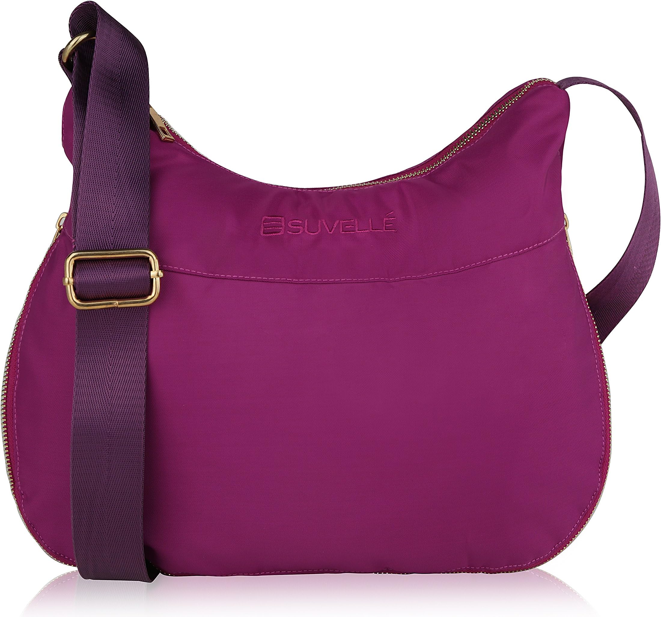 Crossbody Bag for Women Hobo Expandable Anti Theft RFID Pockets Messenger Bag Nylon Lightweight Shoulder Bag Travel Purse
