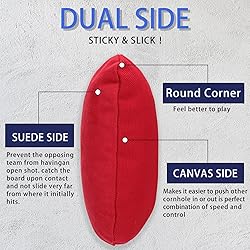 EunHo Dual Sided Cornhole Bags Set of 8 Regulation