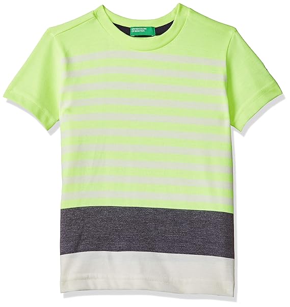 Baby Boys Striped Regular fit T-Shirt