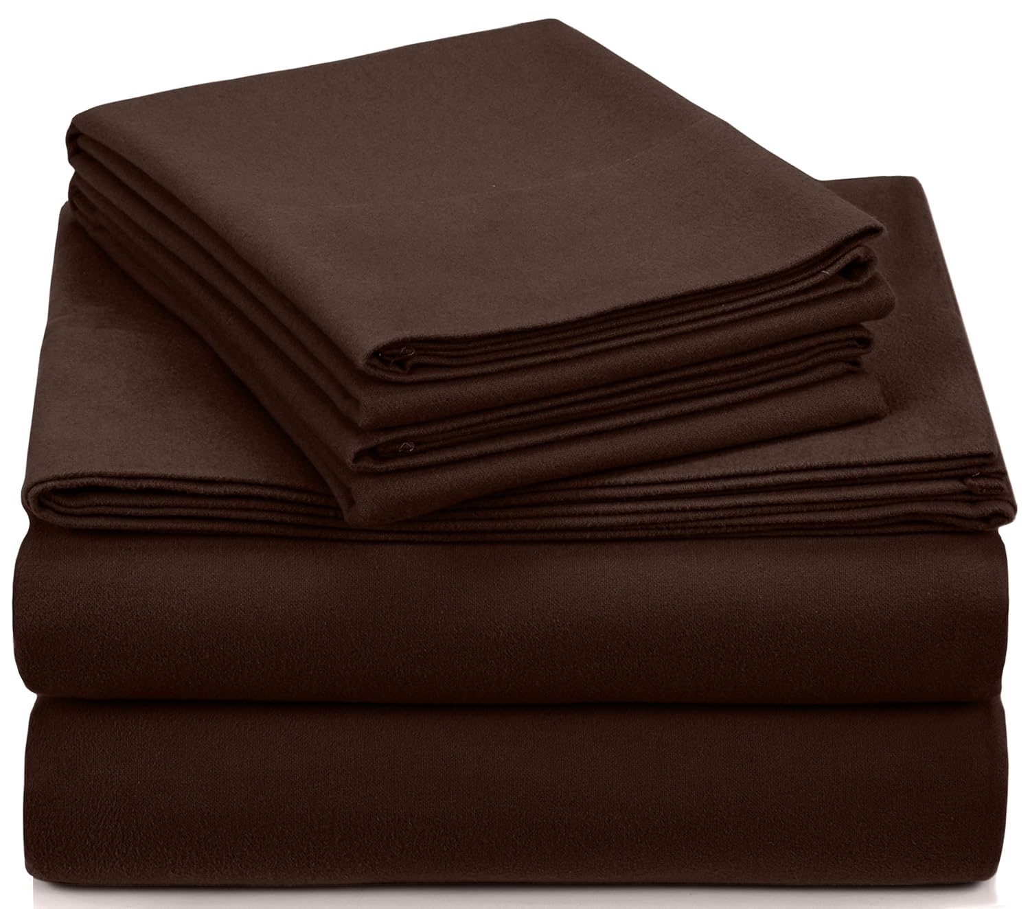 Pinzon Signature 190Gram Cotton Heavyweight Velvet Flannel Sheet Set