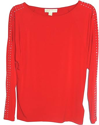 michael kors red blaze dress