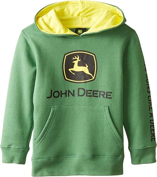 John Deere Tractor Little Boys' Pullover Fleece Hoody