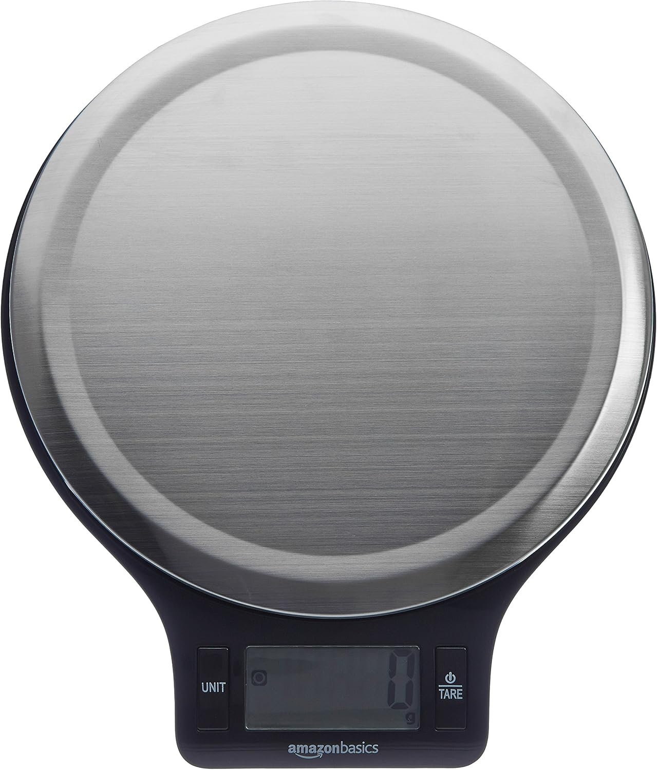  Basics Stainless Steel Digital Kitchen Scale with LCD Display, Batteries Included: Kitchen & Dining