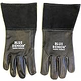 Blue Demon Premium Goat Skin Tig Welding Gloves Black Xl