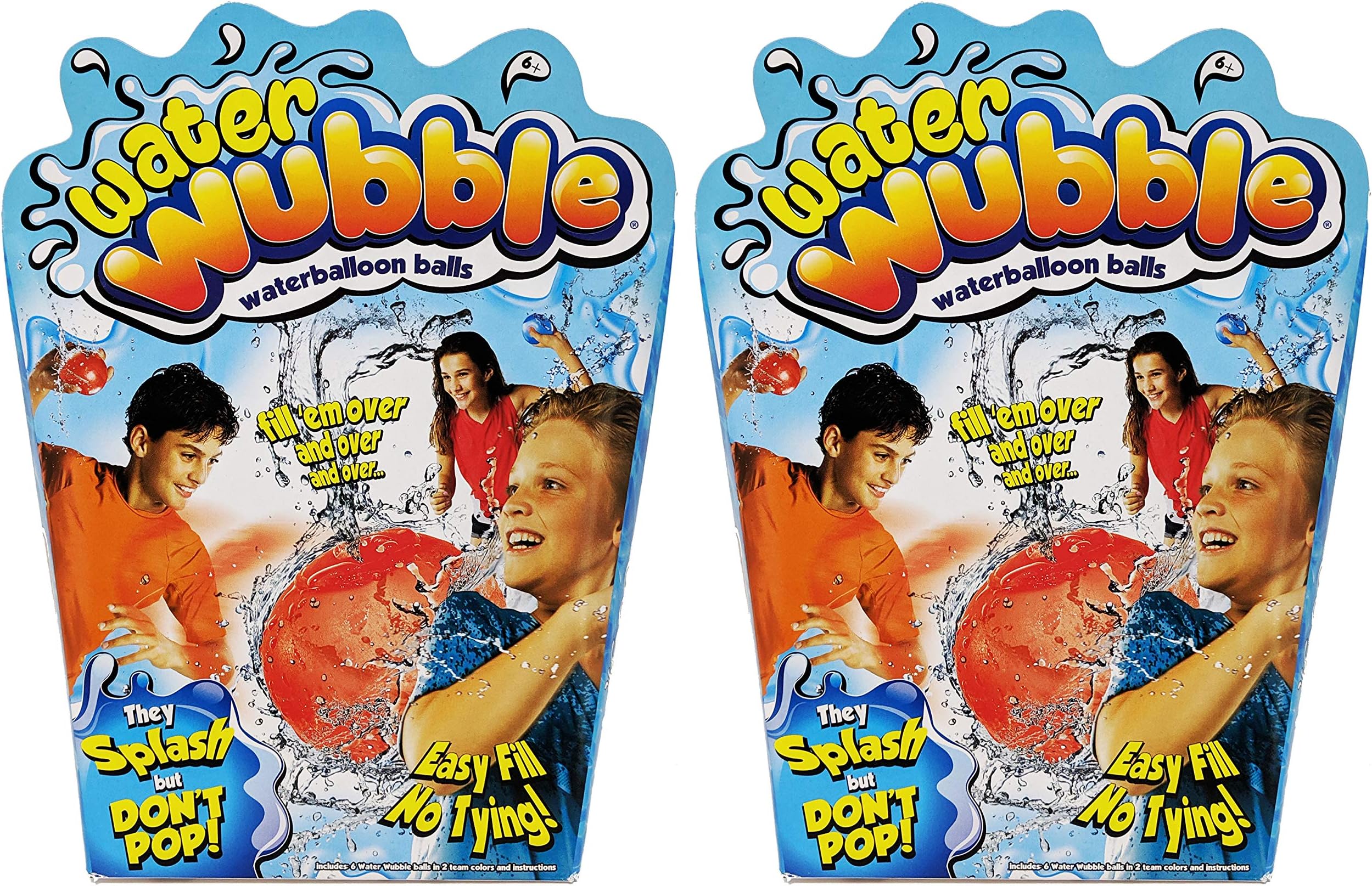 Water Wubble 12 Pack Refillable Water Balloon Balls