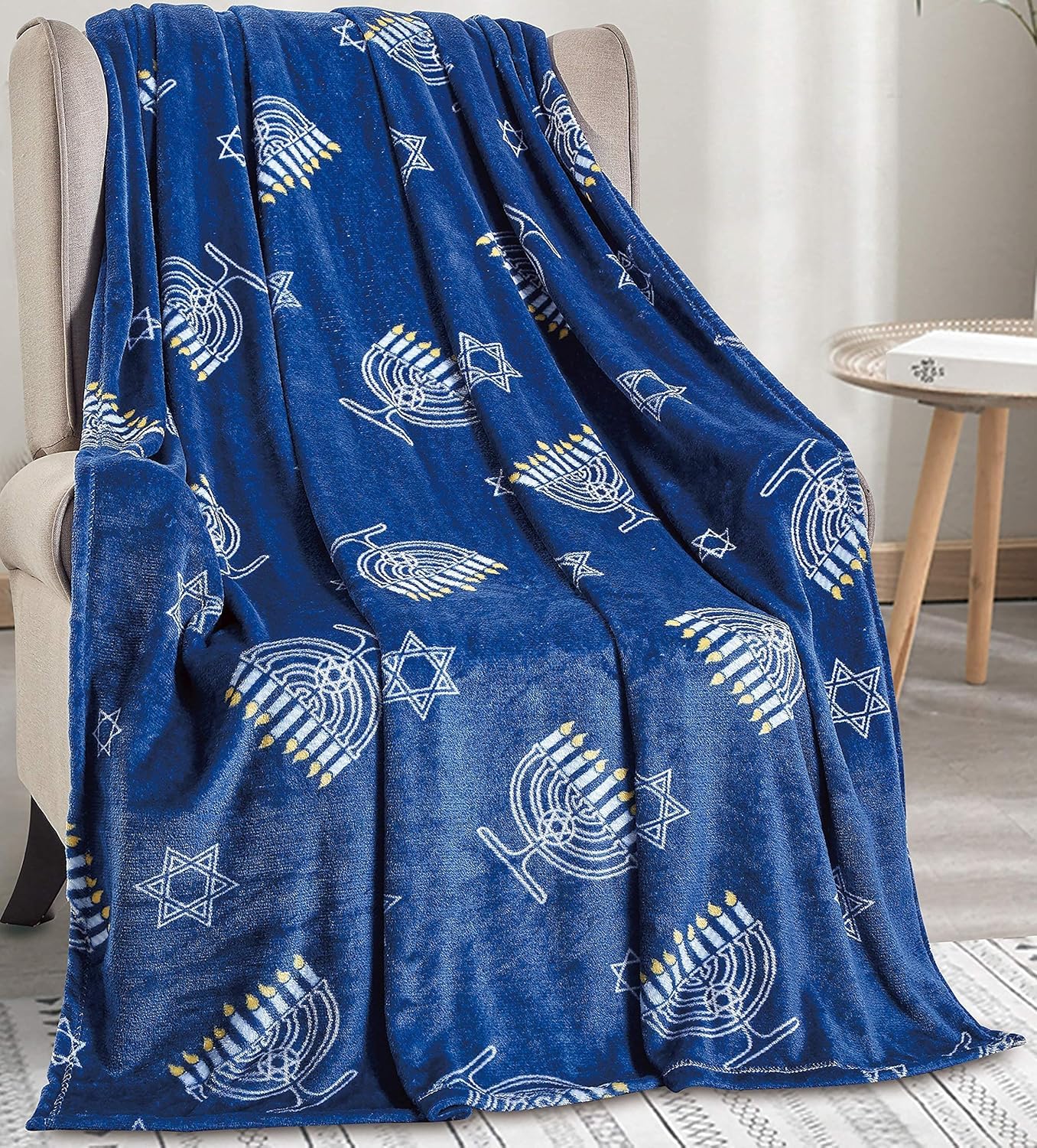 Microplush Holiday Throw Blanket