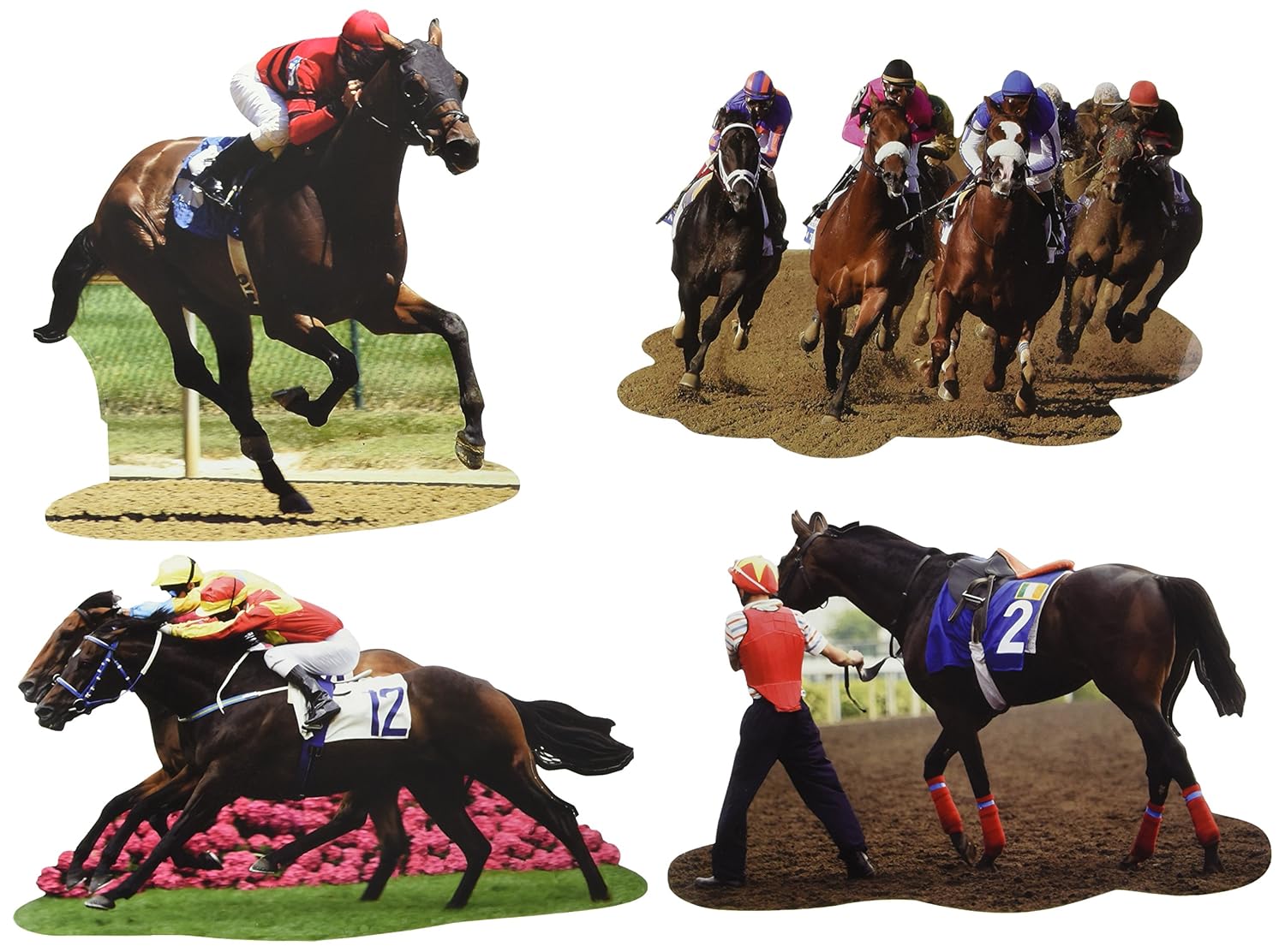 2018 Kentucky Derby Party Decorations Horse Racing Flag Supplies