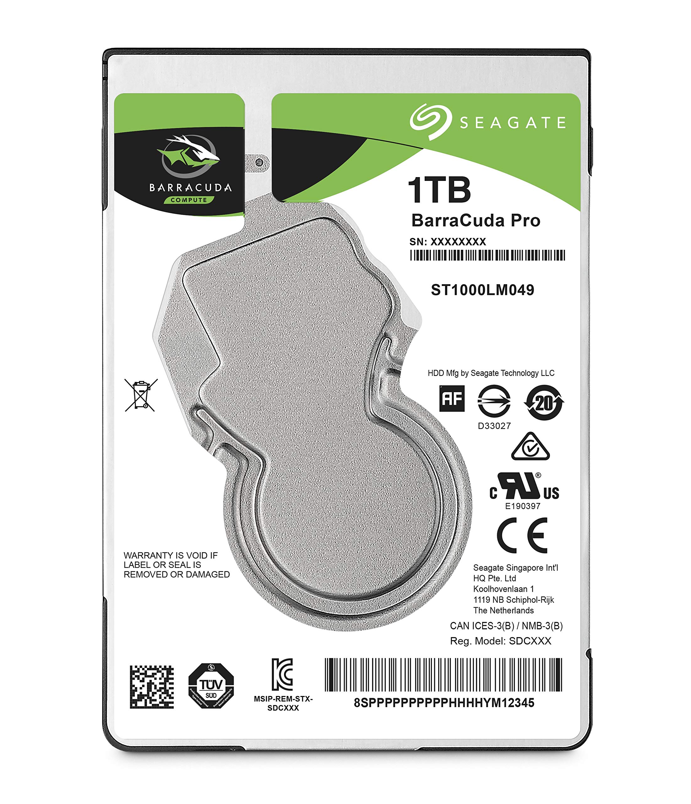 Seagate Barracuda Pro 2.5" 1To Série Ata III