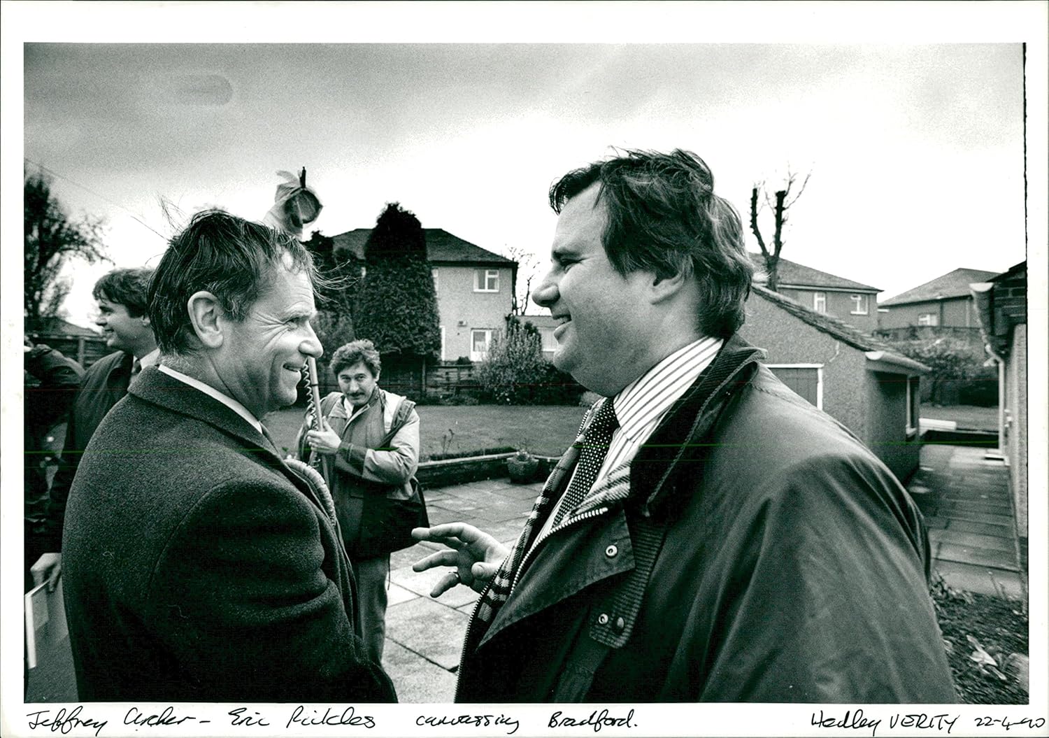 Vintage Photo Of Jeffrey Archer And His Wife Mary Archer Amazon Co Uk Kitchen Home