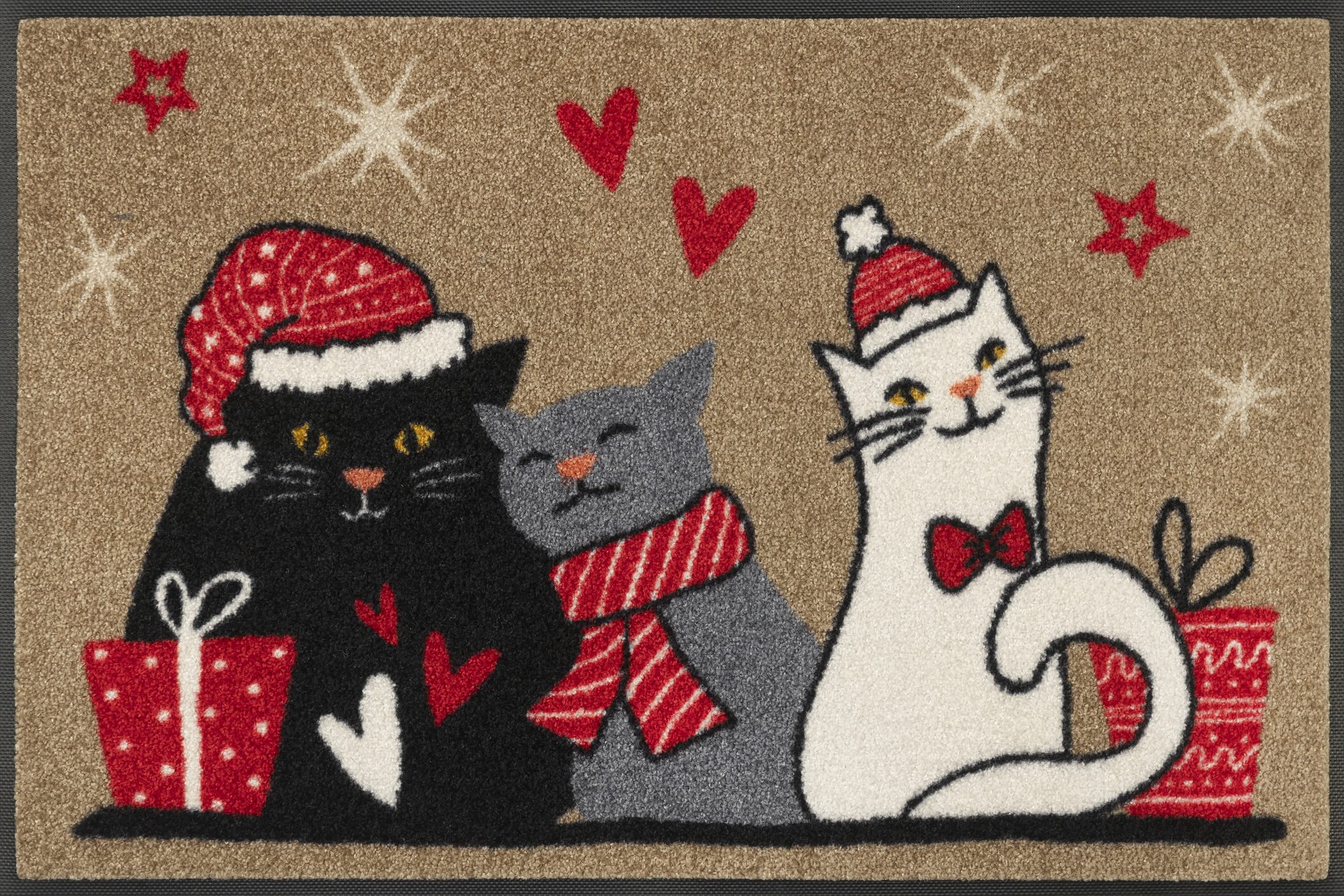 Wash+Dry Cuddle Time Door Mat, 50 x 75 cm, Washable for Indoor and Outdoor Use — image 1