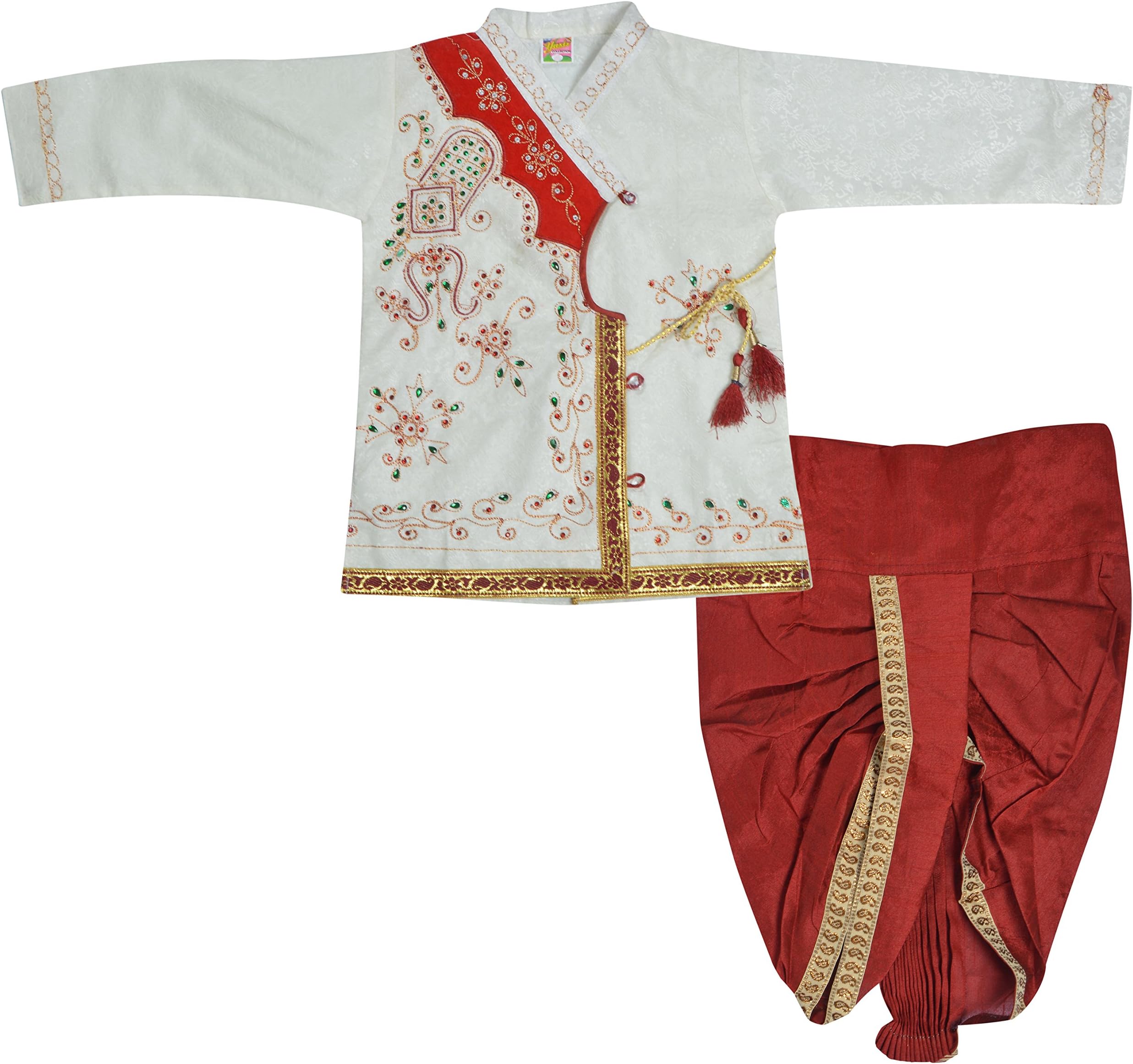 DIAMOBoys' Silk Clothing Set