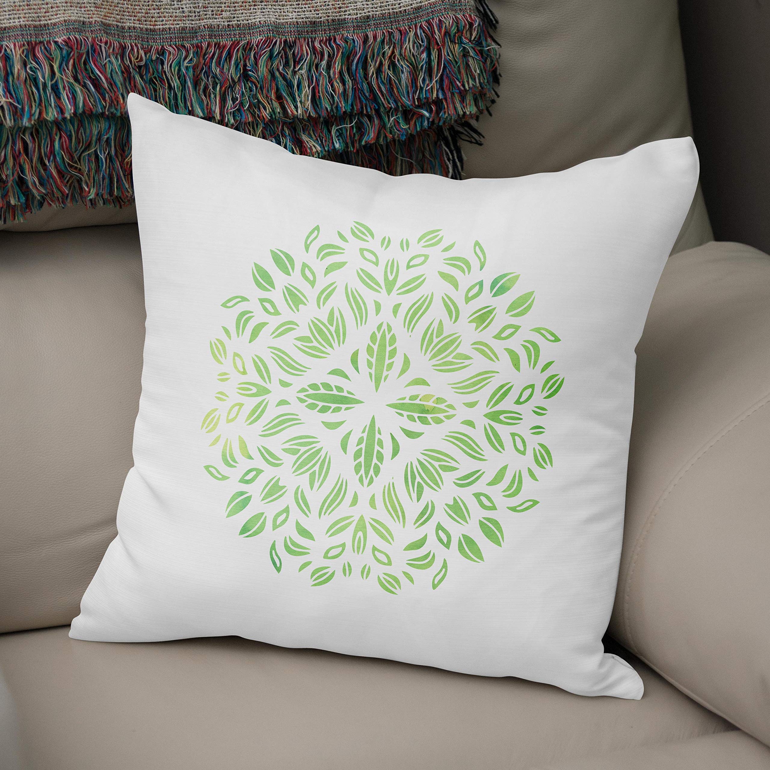 Bonamaison, Decorative Cushion Cover - 50% Cotton 50% Polyester - 43x43cm - Designed and Manufactured in Turkey