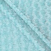 Mook Fabrics Plush Rose Minky Fabric, Canal Blue Cut by The Yard | 60in. Wide &ndash; 100% Polyester Material for Quilting, Home Decor Accents | Clothing | Arts, Crafts &amp; Sewing