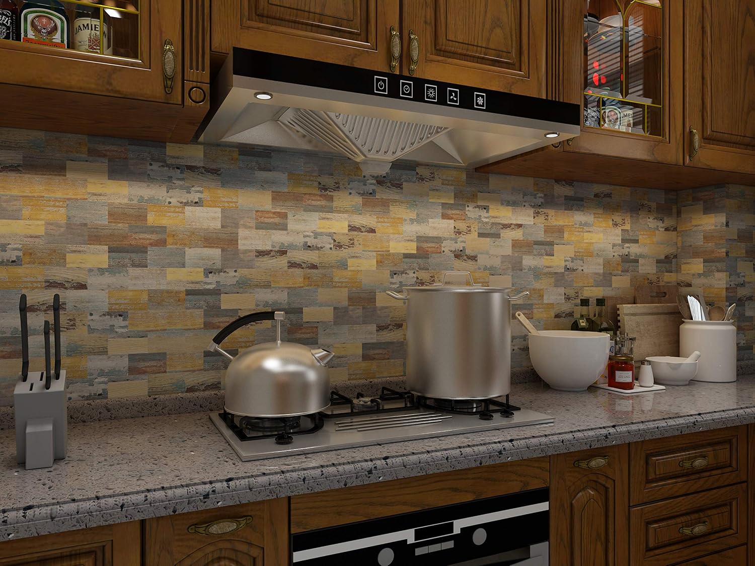 yipscazo peel and stick backsplash