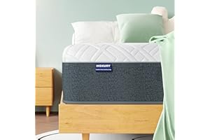 HOXURY Twin Mattress, 8 Inch Green Tea Memory Foam Mattress in a Box, Medium Firm Twin Size Mattress for Pressure Relief, CertiPUR-US Certified