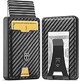 TRAVANDO Swype Slim Wallet for Men Metal RFID Blocking Mens Wallet Card Case (Without AirTag* Pocket)