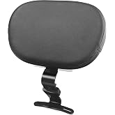 Adjustable Driver Rider Backrest Quick Release for Harley Softail Chrome | 2018-2025 Softail Fatboy Heritage Backrest