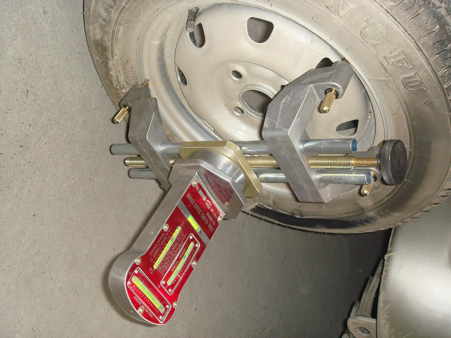 Jauge Magnétique Cambre/Caster Pour Alignement Roues - Outil Précision, Fixation Aimantée, Mécanique DIY - 7