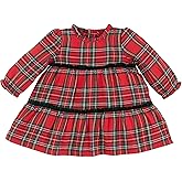 Mud Pie Baby-Girls Mud Pie Children Tartan Tiered Dress