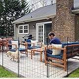 39in H (5 Fence Panels) No Dig Easy Install Zippity