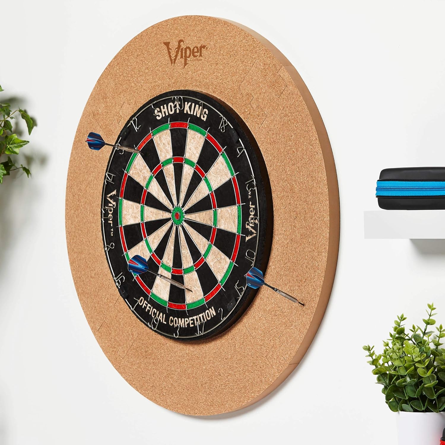 Viper by GLD Products Wall Defender Dartboard Surround Cork : Sports & Outdoors