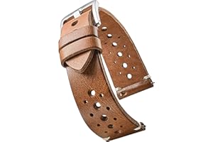 STUNNING SELECTION ALPINE Vintage Leather Watch Band - Replacement Watch Bands for Women & Men - Compatible with Regular & Smart Watch Bands