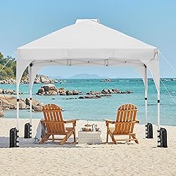 Yaheetech 10x10 Pop Up Canopy Tent with Vent, Easy