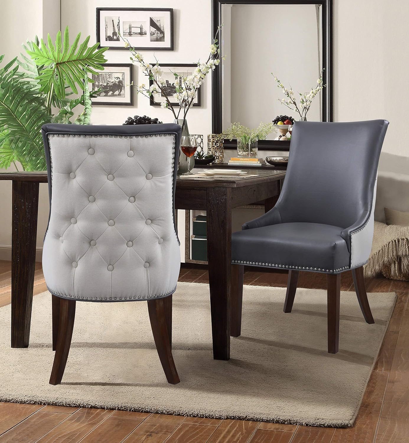 Best Upholstered Arm Chair Set Of 2