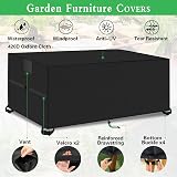 KIAMXNE Outdoor Furniture Cover 200x160x74cm Waterproof Oxford 420D view 5