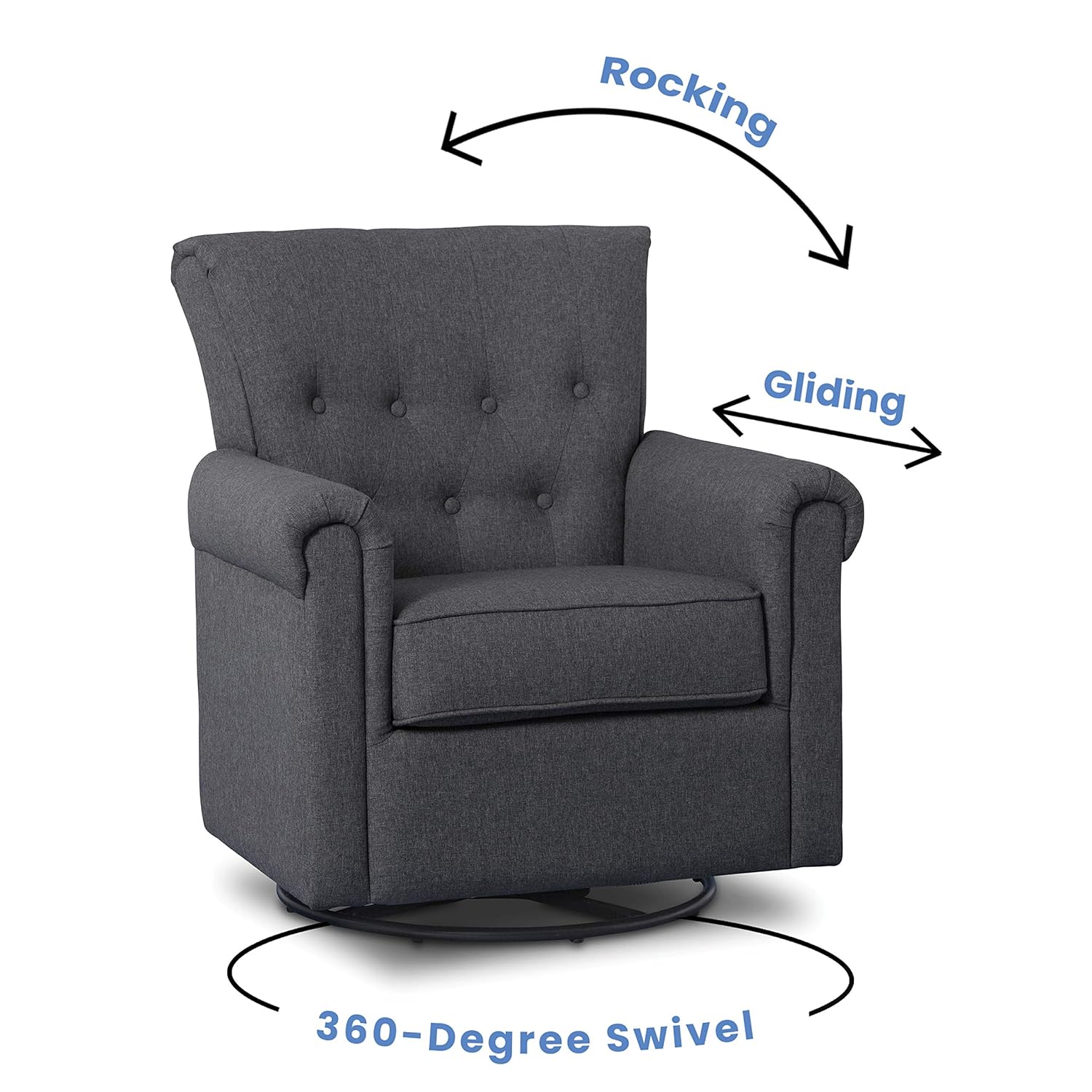 glider swivel rocker chair
