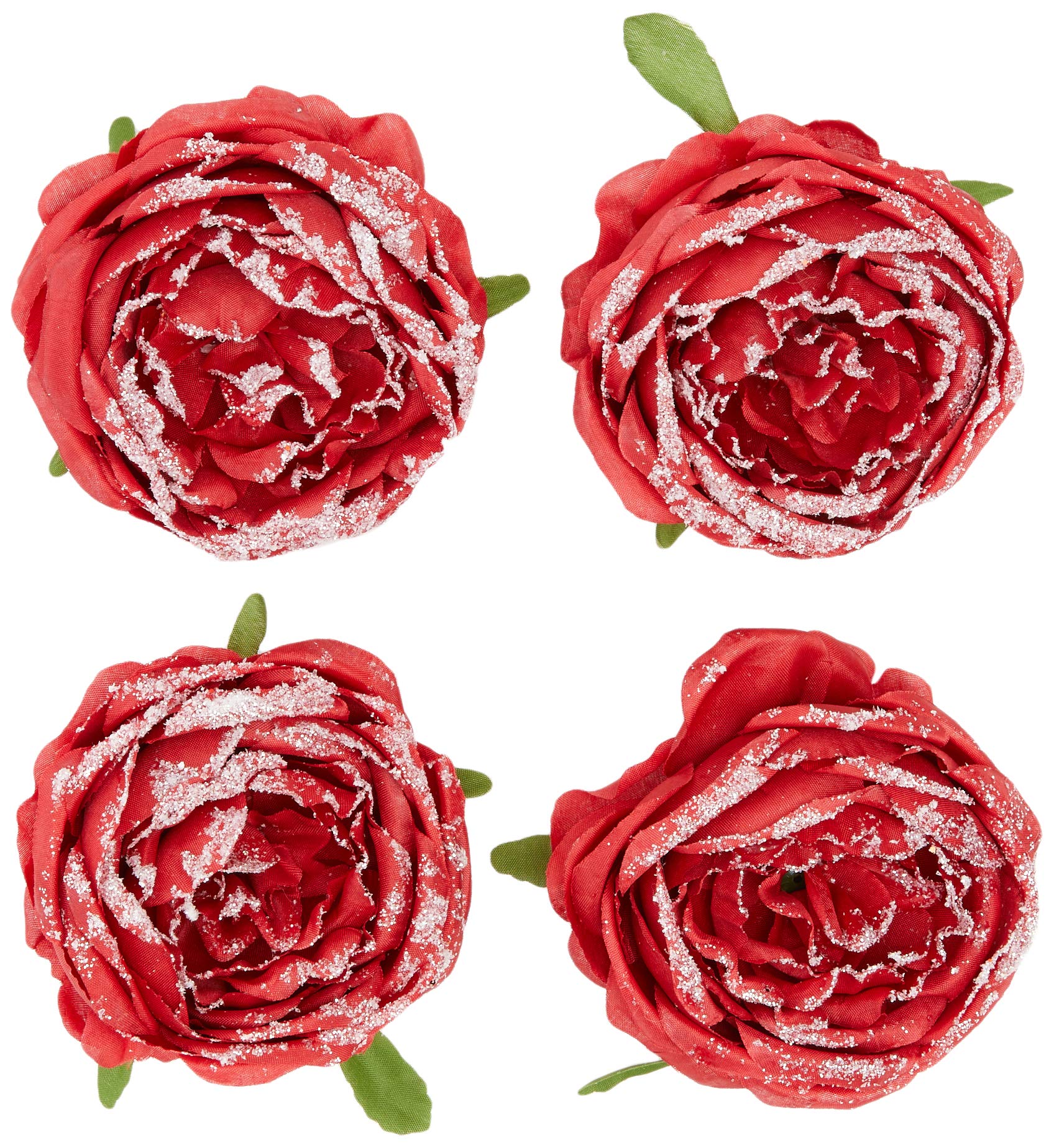 My Flair Artificial Flower, Red, See Item Dimensions