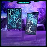 TitanShield Standard Card Sleeves 150ct Clear Matte Trading Board Game MTG view 2