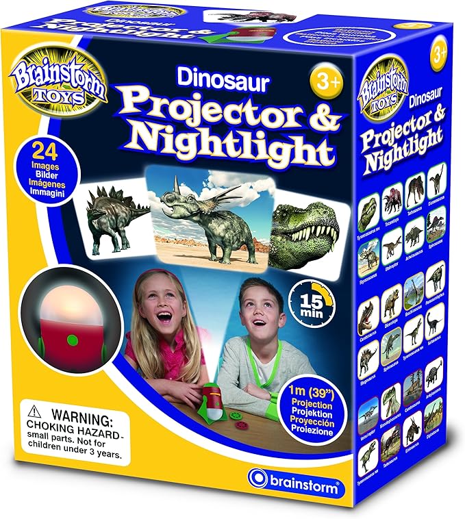 Brainstorm Toys-E2046 Proyector de Dinosaurios y luz Nocturna ...