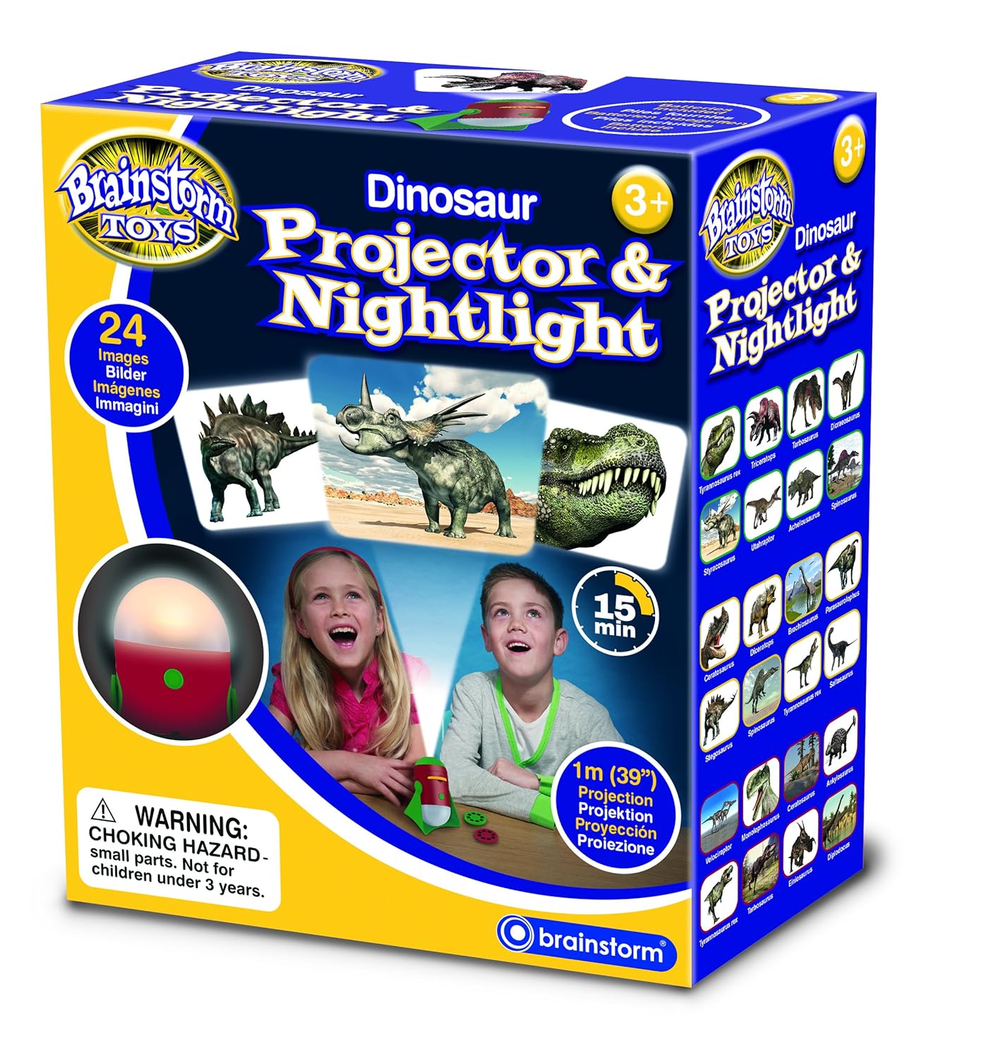Brainstorm Toys-E2046 Proyector de Dinosaurios y luz Nocturna ...