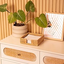 Rattan Napkin Holder Square, Napkin Holders for