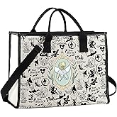 GJTIM Princess Gift Cartoon Character Merchandise Cartoon Movie Fans Gift Fairy Princess Tote Bag