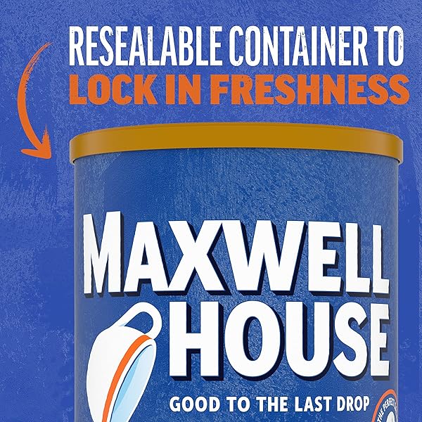 MAXWELL HOUSE ORIGINAL BLEND DECAF GROUND COFFEE, MEDIUM ROAST, 11 OUNCE CANISTER