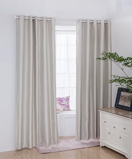 Vantextile Eyelet Curtains Thermal Insulated Ring Top Blackout