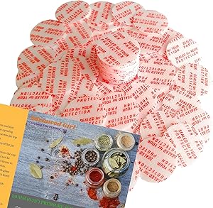 20mm (0.79") Torque Activated Pressure Sensitive Seals Cap Liners - 30 PCS - Made in USA- for Glass & Plastic Bottles & Containers - No Induction Sealer Needed (30)